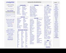 It is a very good <strong>Craigslist</strong> Personals alternative as it not only looks similar but functions in the same way, minus the controversial sections. . Sarasota craigslist free stuff